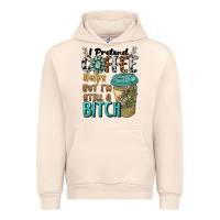 Sandshell i pretend coffee helps but i'm still a bitch Urban Hoodie - BarkalooDesign