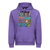 Tulip i pretend coffee helps but i'm still a bitch Urban Hoodie - BarkalooDesign