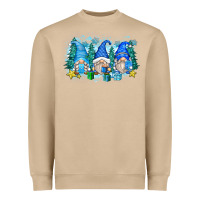 Mushroom snowman gnome Heavyweight Sweatshirt - Zillion Design Studio