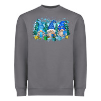 Storm snowman gnome Heavyweight Sweatshirt - Zillion Design Studio