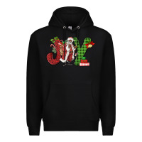 Black Joy Black Santa Premium Hoodie - MaliasSmallBusiness