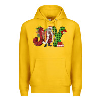 Lemon Joy Black Santa Premium Hoodie - MaliasSmallBusiness