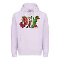 Lilac Joy Black Santa Premium Hoodie - MaliasSmallBusiness