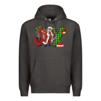 Smoke Joy Black Santa Premium Hoodie - MaliasSmallBusiness