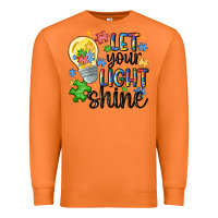 Carrot let your light shine Premium Sweatshirt - MaliasSmallBusiness