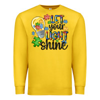 Lemon let your light shine Premium Sweatshirt - MaliasSmallBusiness