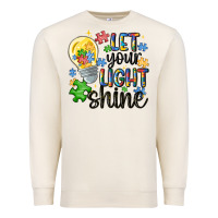 Sandshell let your light shine Premium Sweatshirt - MaliasSmallBusiness