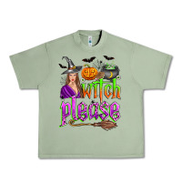 Oil Green witch please Urban Heavy Tee - Zillion Design Studio