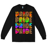 Black pride pride pride pride Long Sleeve Tee - HRA Design Shop