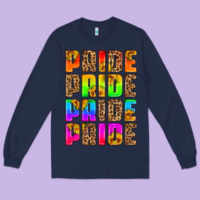 Pride Pride Pride Pride Long Sleeve Tee Designed By Hra Design Shop