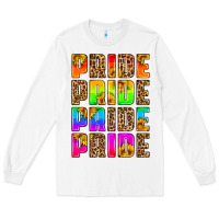White pride pride pride pride Long Sleeve Tee - HRA Design Shop