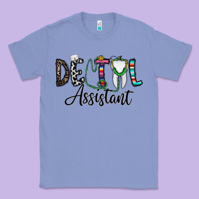 Dentalassistant Classic Tee Designed By Cowhidedigitalart