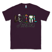Plum dentalassistant Classic Tee - CowhideDigitalArt