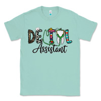 Seafoam dentalassistant Classic Tee - CowhideDigitalArt