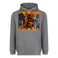 Storm Western Firefighter Dad Heavyweight Hoodie - LillyAllenDesigns
