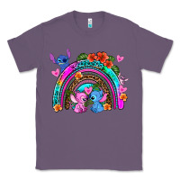 Lavender stitch and lilo rainbow Classic Tee - AdoDesignShop