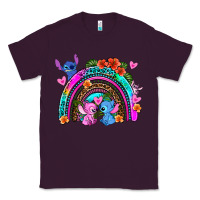 Plum stitch and lilo rainbow Classic Tee - AdoDesignShop
