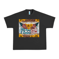 Pigment Black freedom 4th of july Urban Heavy Tee - BarkalooDesign