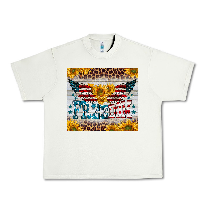 Freedom 4th Of July Urban Heavy Tee by BarkalooDesign | Teevron