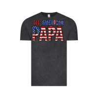 Vintage Black all American papa Vintage Tee - Zillion Design Studio