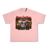 Salmon merry christmas heifer Urban Heavy Tee - RanaPortraitStore
