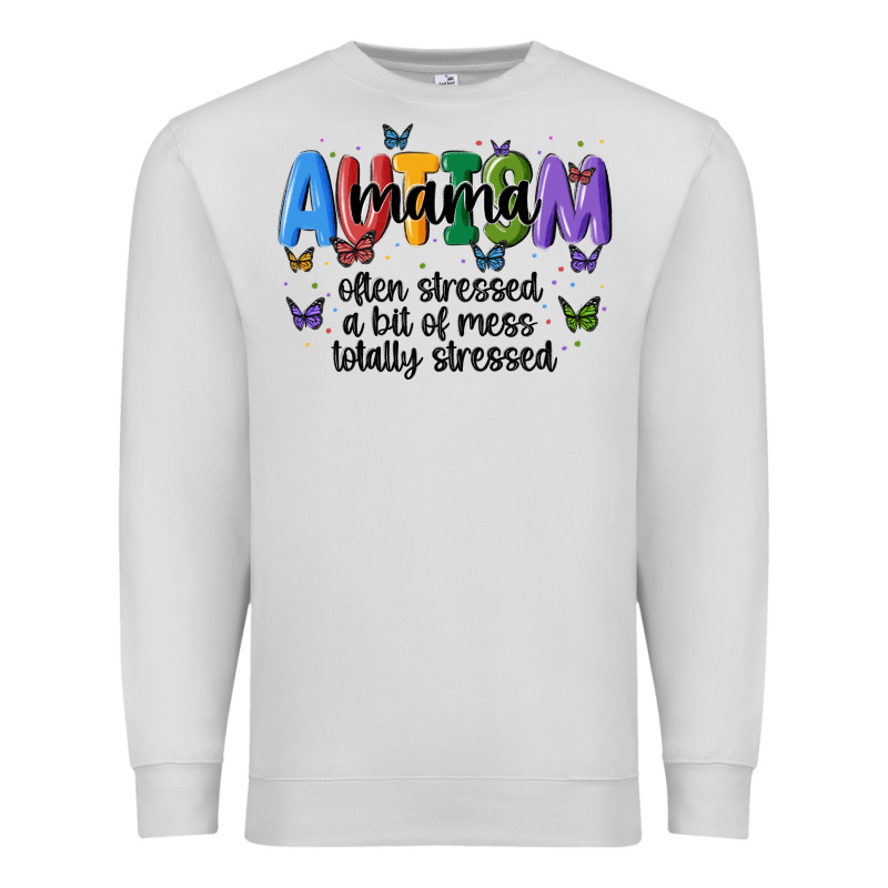Autism Mama Premium Sweatshirt by MaliasSmallBusiness | Teevron