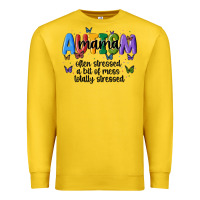 Lemon autism mama Premium Sweatshirt - MaliasSmallBusiness