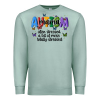 Seafoam autism mama Premium Sweatshirt - MaliasSmallBusiness