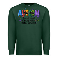 Sports Green autism mama Premium Sweatshirt - MaliasSmallBusiness