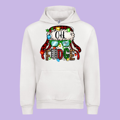 Oh Fudge Christmas Story Urban Hoodie Designed By Jasminsmagicworld