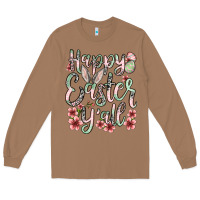 Toasted Coconut Easter Day Happy Easter y'all Long Sleeve Tee - OliviaCreatesArt