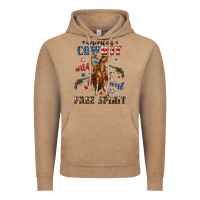 Vintage Coffee american cowboy wild west free spirit Vintage Hoodie - texasbilliewilder
