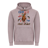 Vintage Zinc american cowboy wild west free spirit Vintage Hoodie - texasbilliewilder