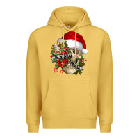 Antique Gold So merry it's scary Premium Hoodie - NancyCooperArtShop