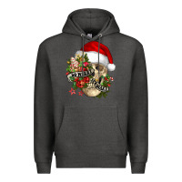 Charcoal Heather So merry it's scary Premium Hoodie - NancyCooperArtShop