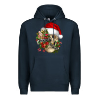 Navy So merry it's scary Premium Hoodie - NancyCooperArtShop