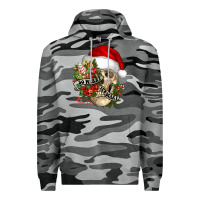 Slate Camo So merry it's scary Premium Hoodie - NancyCooperArtShop