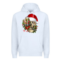 White So merry it's scary Premium Hoodie - NancyCooperArtShop