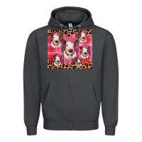 Smoke calf valentines tumbler Zipper Hoodie - JahusDesignShop