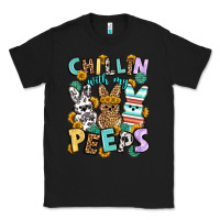 Black Chillin with my peeps Easter Classic Tee - OliviaCreatesArt