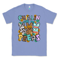 Colony Blue Chillin with my peeps Easter Classic Tee - OliviaCreatesArt