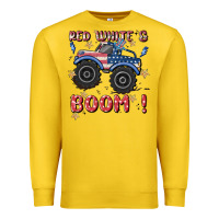 Lemon 4th of july png, monster truck Premium Sweatshirt - MaliasSmallBusiness