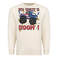 Sandshell 4th of july png, monster truck Premium Sweatshirt - MaliasSmallBusiness