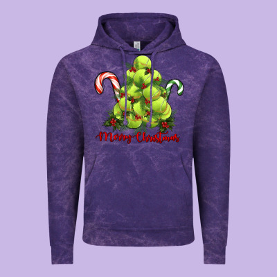 Vintage Hoodie Merry Christmas Tennis
