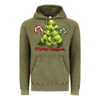 Vintage Olive Merry Christmas Tennis Vintage Hoodie - RanaPortraitStore