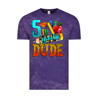 Cloud Purple 5th grade dude Vintage Tee - texasbilliewilder