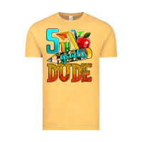 Vintage Mustard 5th grade dude Vintage Tee - texasbilliewilder