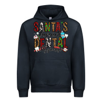 Navy santa's favorite dental hygienist Urban Hoodie - Jasminsmagicworld