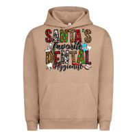 Pigment Burro santa's favorite dental hygienist Urban Hoodie - Jasminsmagicworld