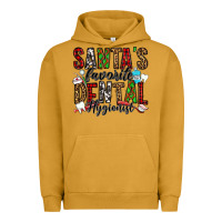 Pigment Peanut Butter santa's favorite dental hygienist Urban Hoodie - Jasminsmagicworld